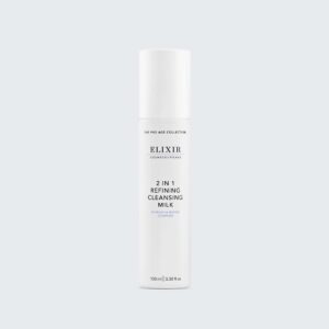 Face Formula Elixir 2 in 1 Refining Cleansing Milk – Mild rens og fuktighetspleie i ett, med aloe vera, panthenol og plantebaserte antioksidanter. For tørr, sensitiv og stresset hud.