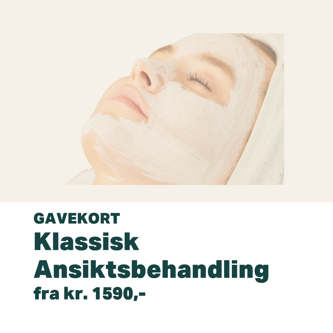 Gavekort Klassisk Ansiktsbehandling | Oslo Hudpleieklinikk Medispa Kvinne med ansiktsmaske under klassisk ansiktsbehandling hos Oslo Hudpleieklinikk Medispa.