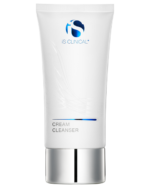 Bilde av iS Clinical Cream Cleanser tube, en luksuriøs ansiktsrens som beriker og beroliger sensitiv hud.