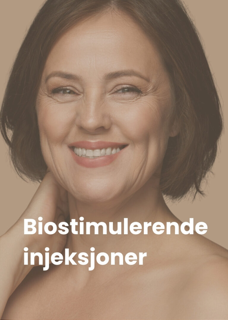 Biostimulerende injeksjon med Jalupro eller Profhilo hos Oslo Hudpleieklinikk Medispa – for hudforbedring, spenst og glød.